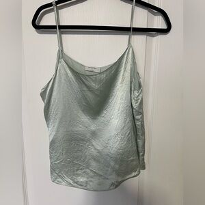 Babaton Benji Satin Cami Top - liquid spring Green